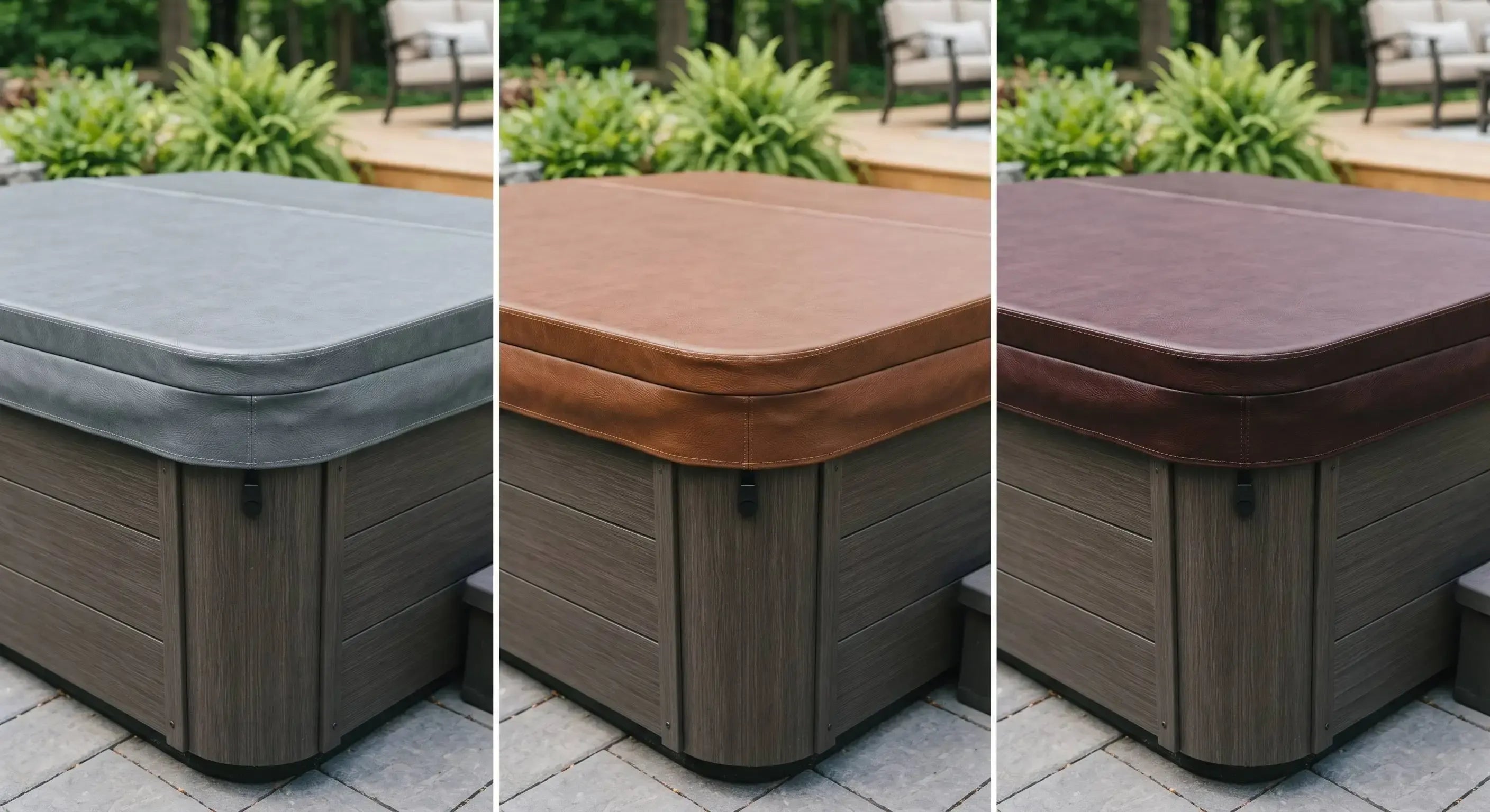 84” × 84” Ready-to-Ship Hot Tub Cover